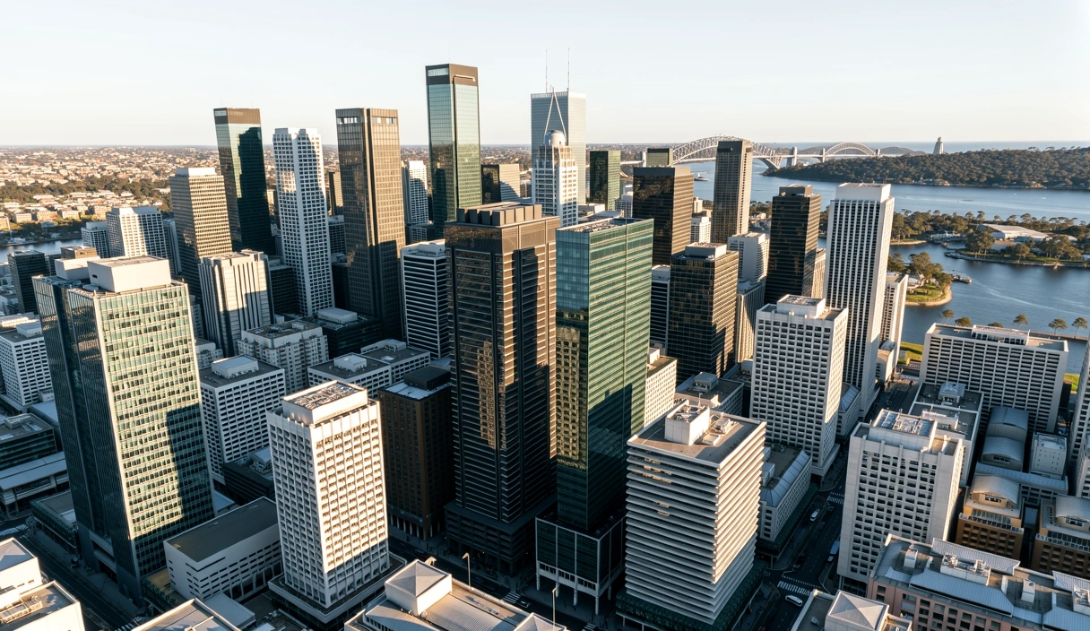 Sydney financial district